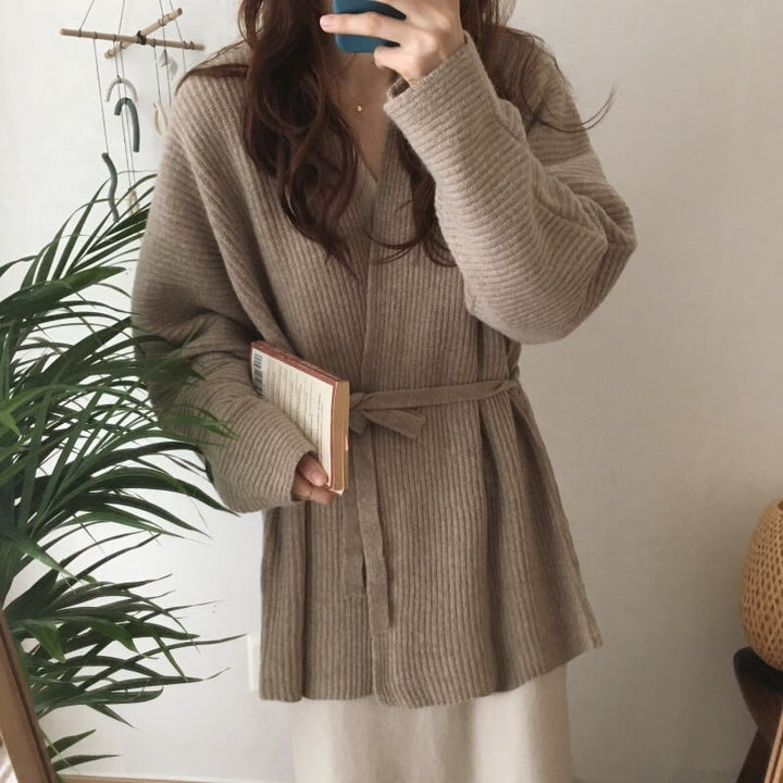 【outer】ニットカーデ　M27099
