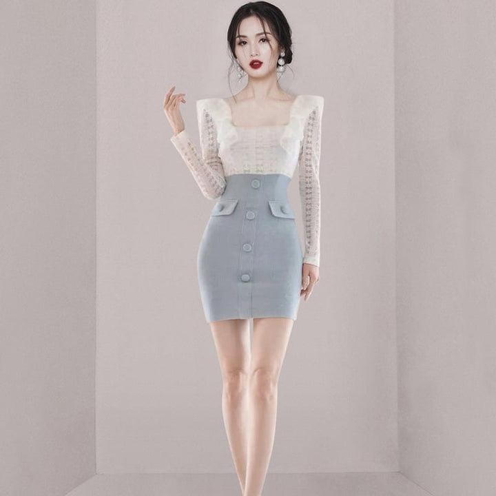 【dress】知的で品の良い♡エレガントデートワンピース　M17609