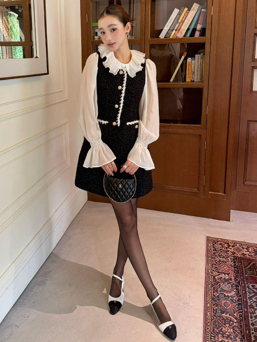 【dress】ノースリーブミニワンピース Q8958