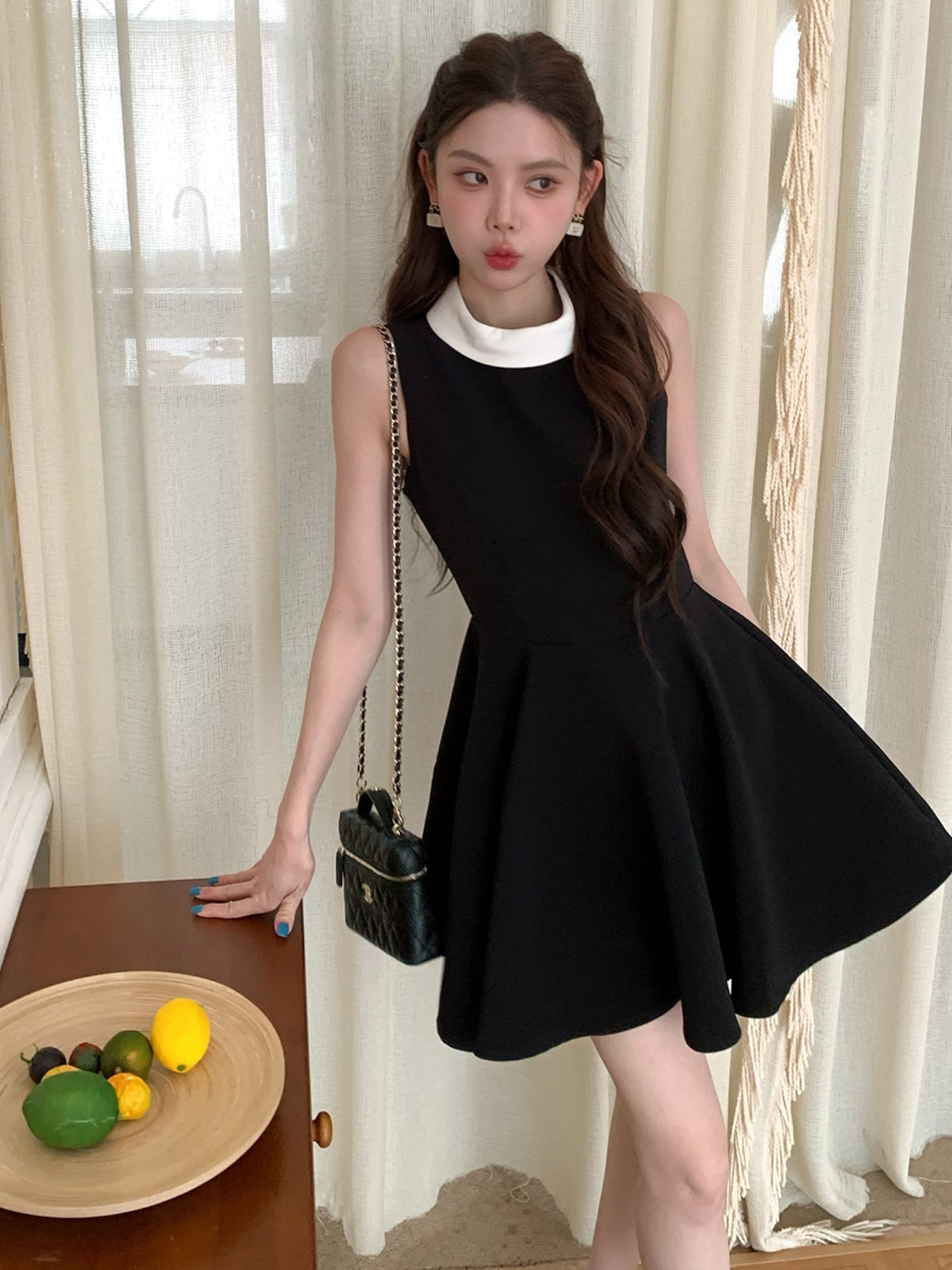 dress】ノースリーブAラインワンピース Q8702 – NANASTYLE