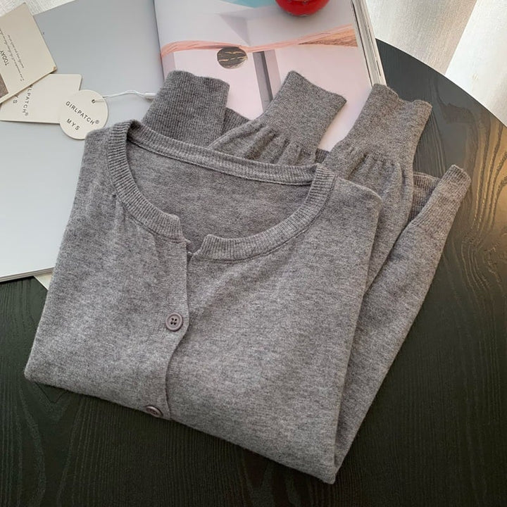 【outer】ニットカーデ　M17962