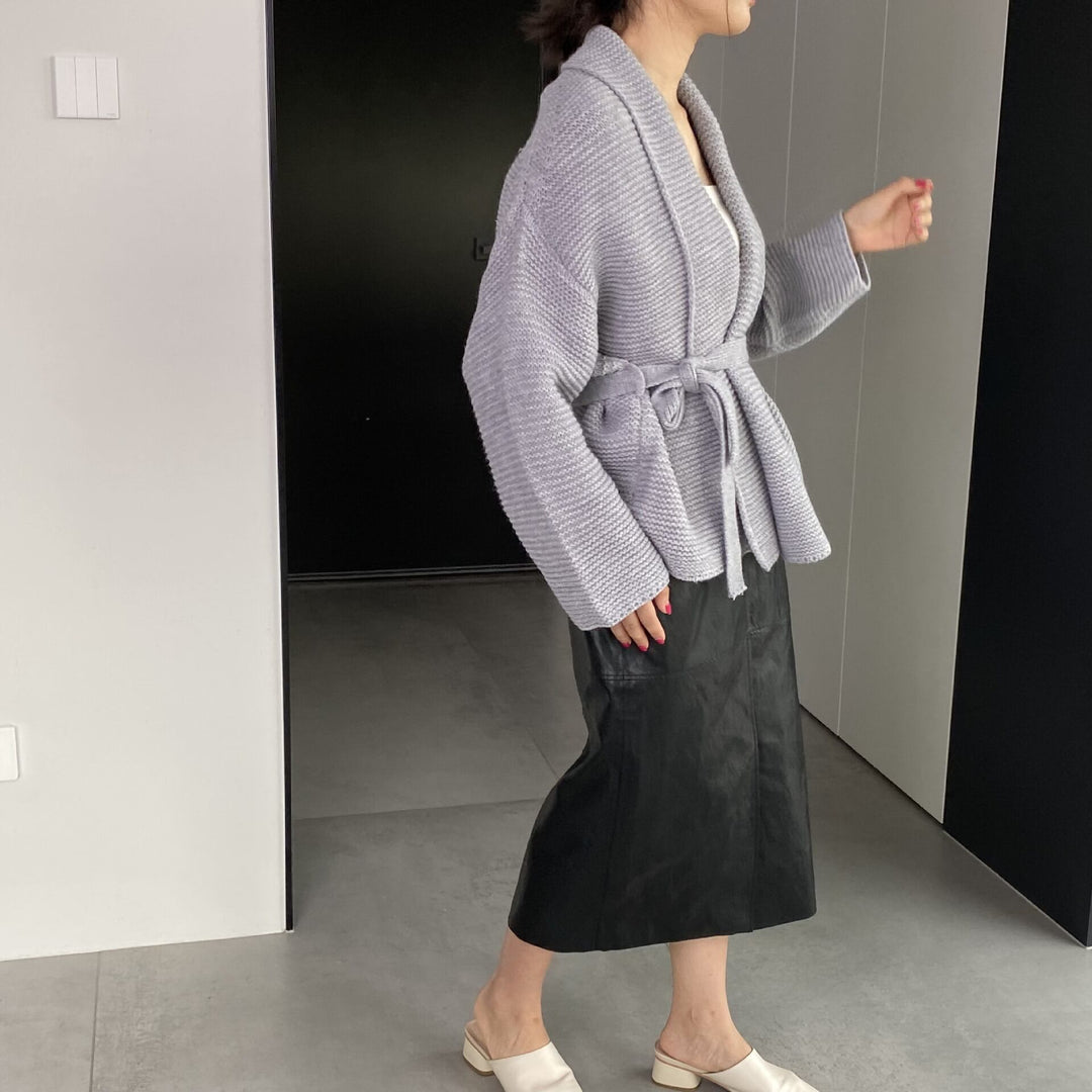 【outer】ニットカーデ　M18733