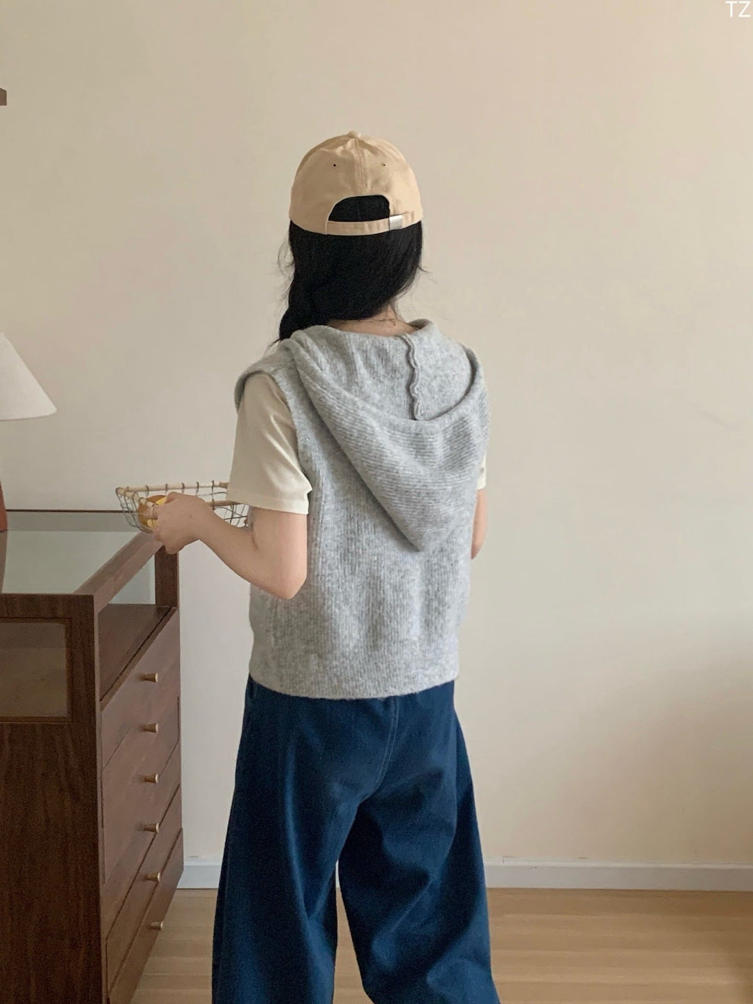 【tops】ニットベスト　M25922