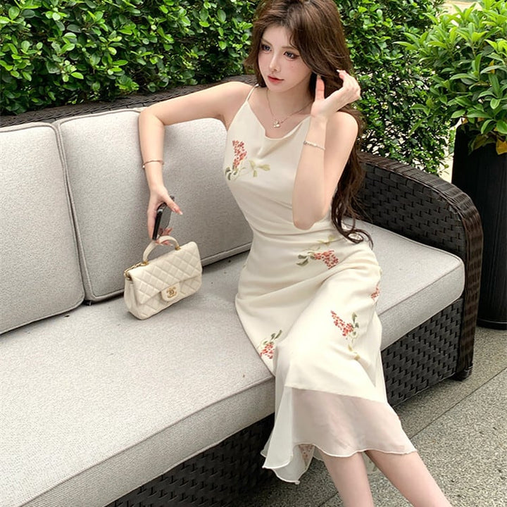 【dress】プリントキャミワンピース　M24698