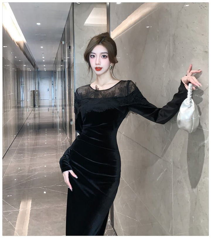【dress】ドッキングワンピース　M18747