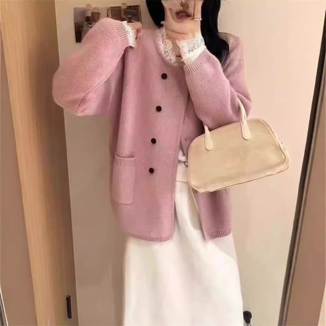 【outer】ニットカーデ　M26749