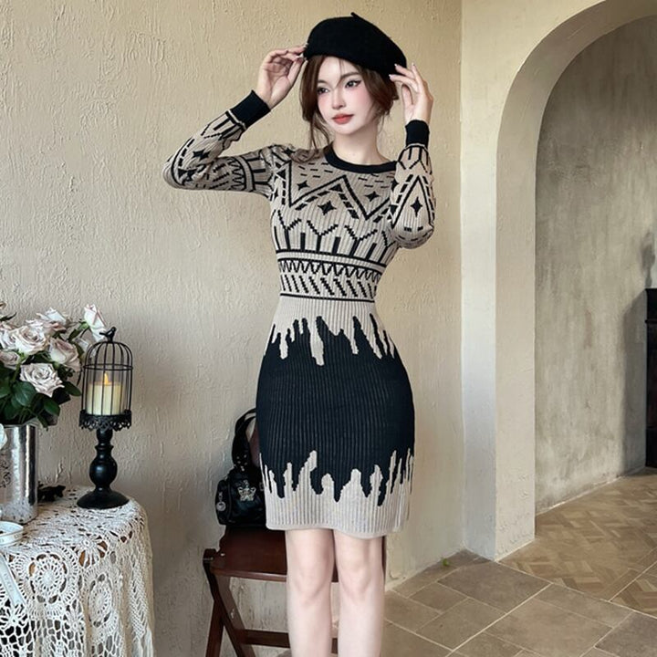 【dress】ニットワンピース　M27816