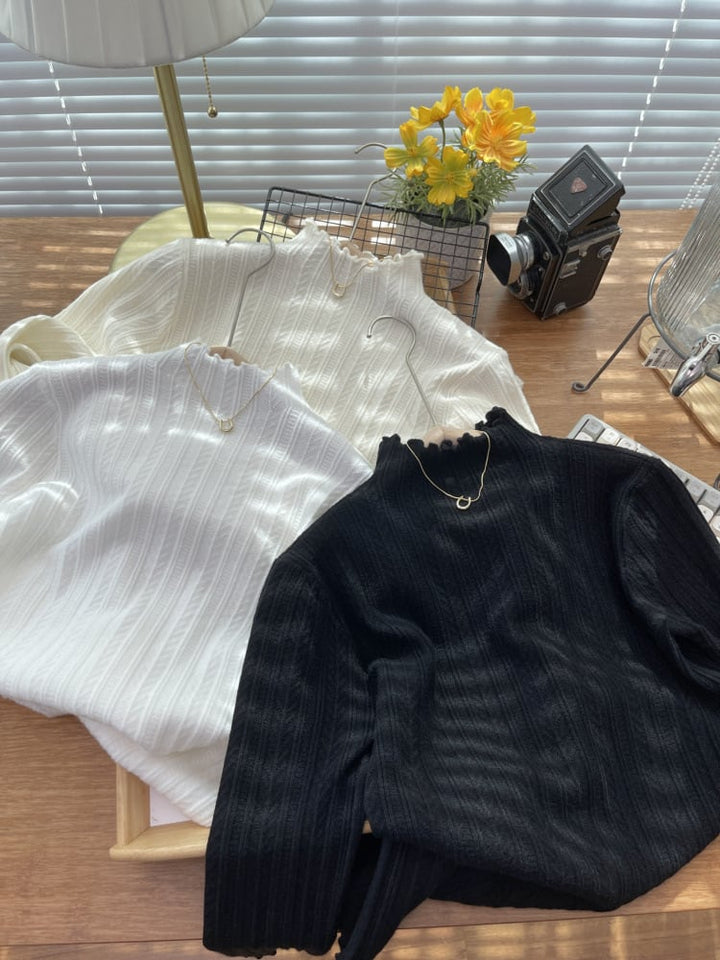 【tops】ニットトップス　M26685