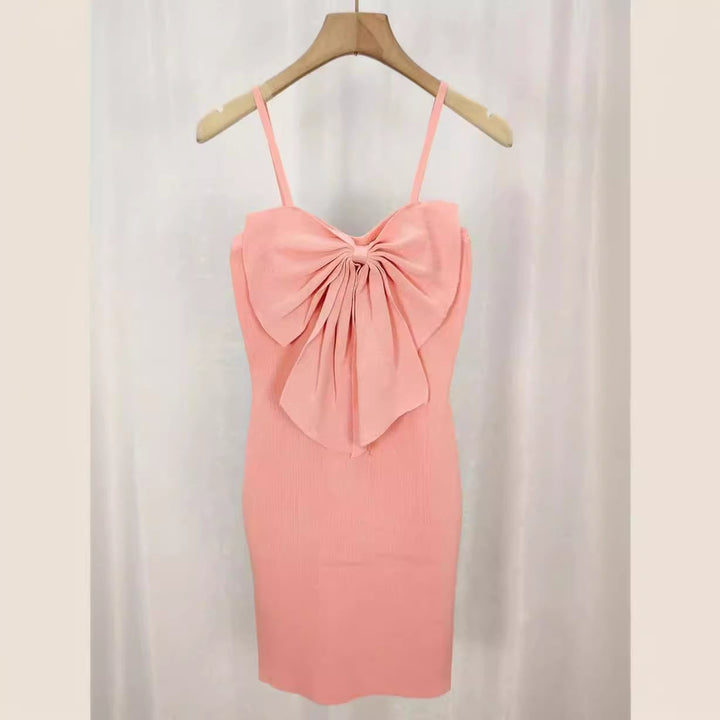 【dress】リボン付きキャミワンピース　M24026