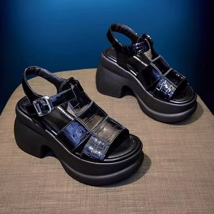 【shoes】チャンキーヒールサンダル　M30231