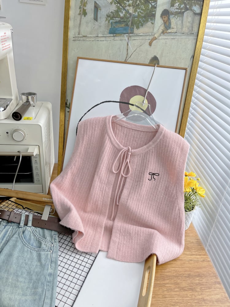 【tops】ニットベスト　M25885