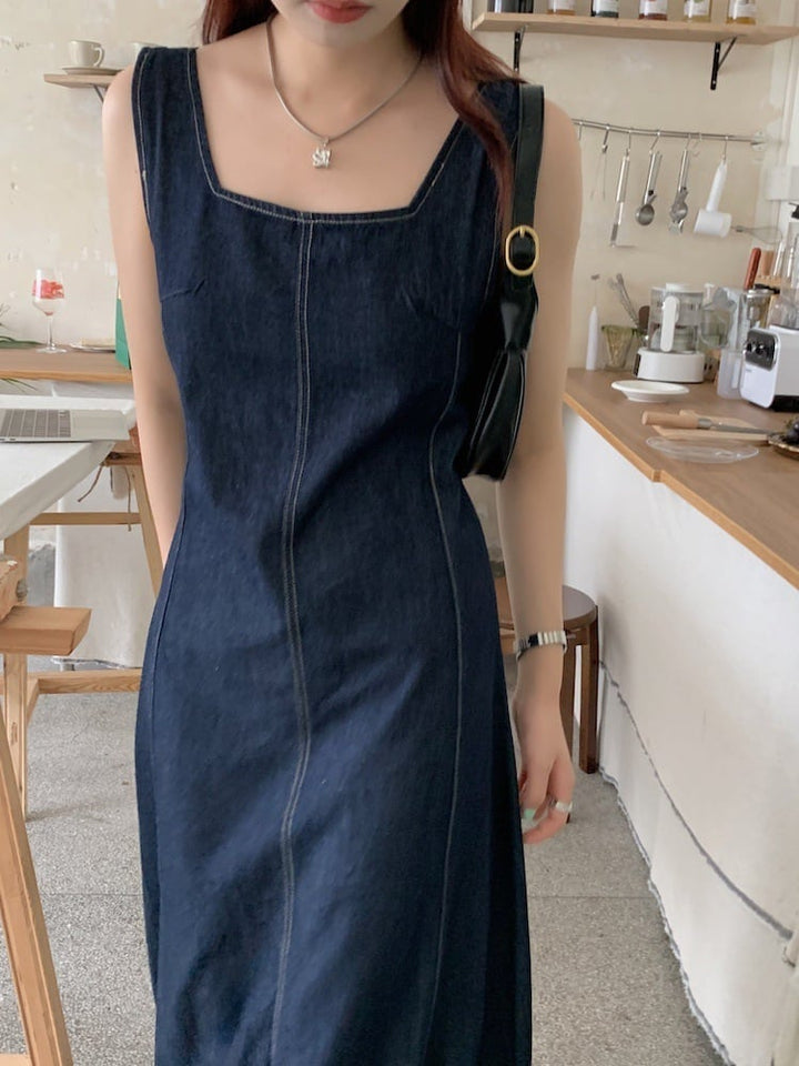【dress】デニムワンピース　M25033
