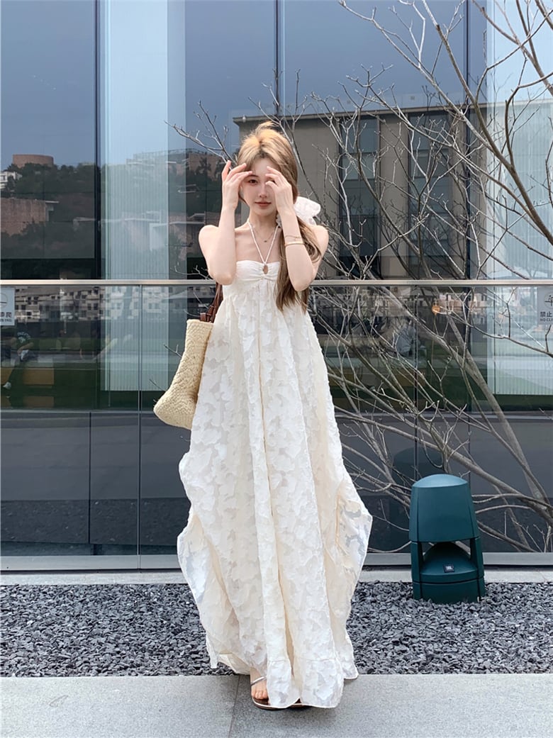 【dress】ホルターネックワンピース　M24523