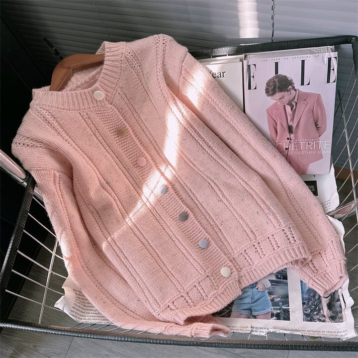 【outer】ニットカーデ　M25647