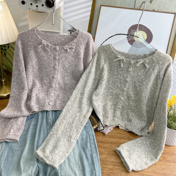【outer】ニットカーデ　M25537
