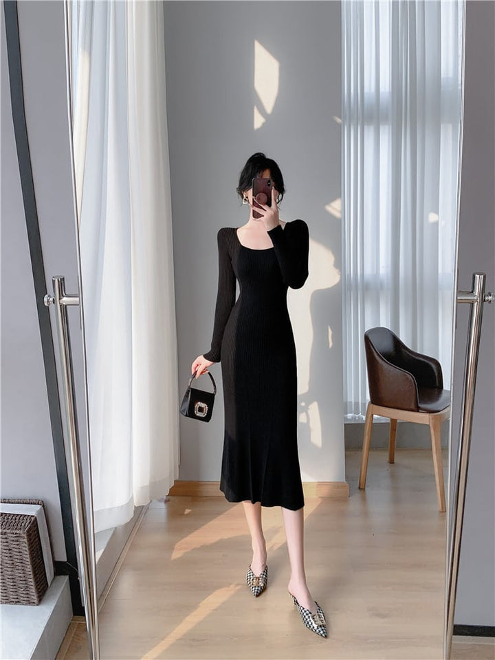 【dress】ニットワンピース　M28020