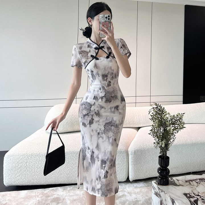 【dress】知的で品の良い♡エレガントデートワンピース　M17189