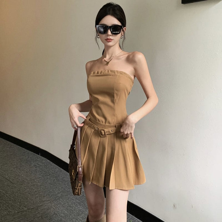 【dress】プリーツワンピース　M24317