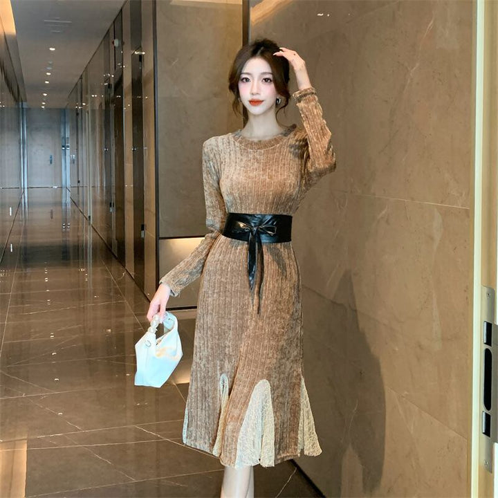 【dress】マーメイドワンピース　M19087