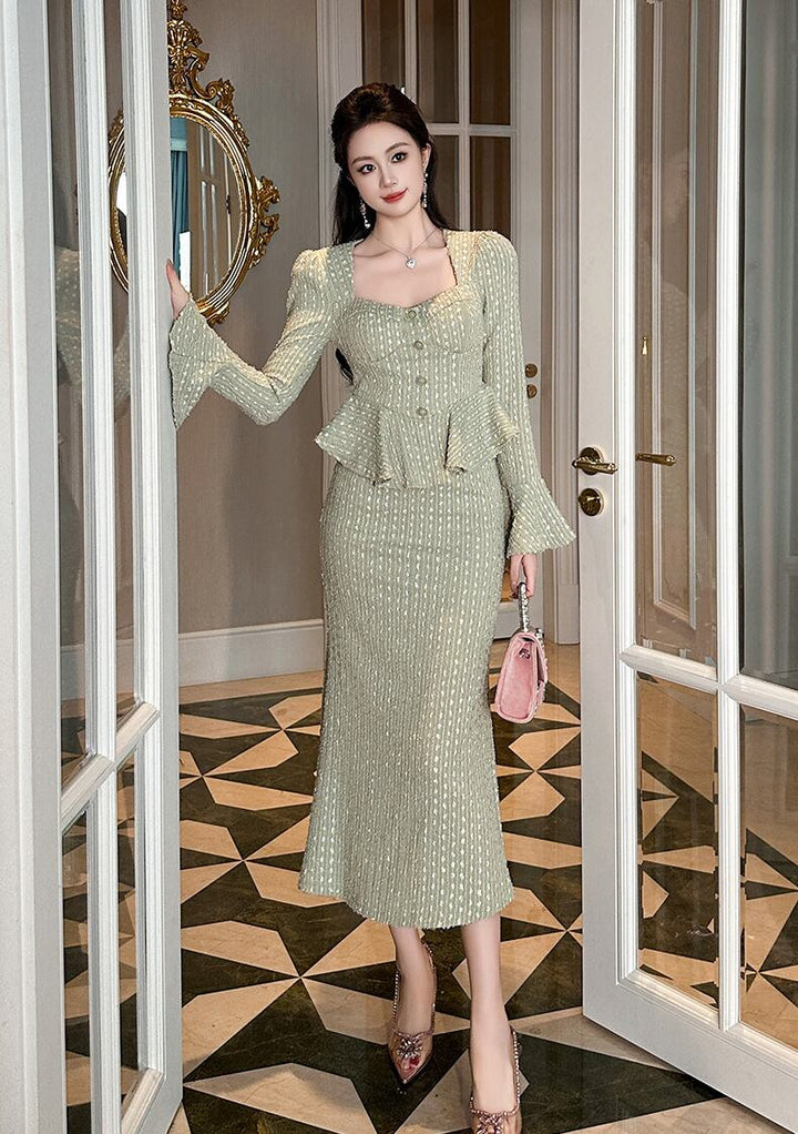 【dress】ドッキングデートワンピース　M27512