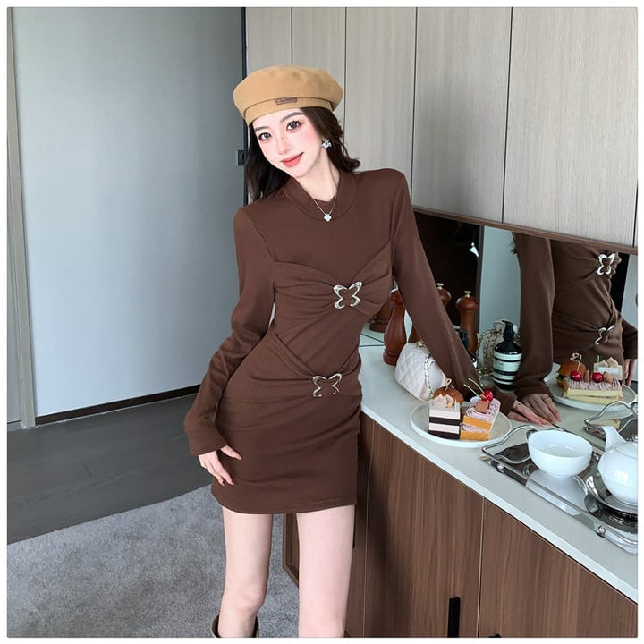 【dress】着瘦せワンピース　M27002