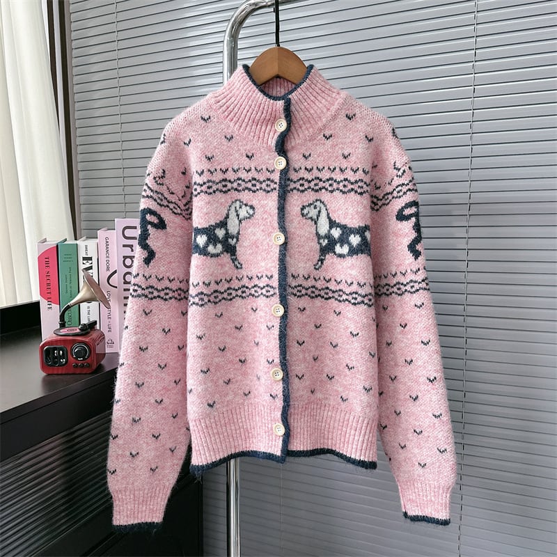 【outer】ニットカーデ　M28153