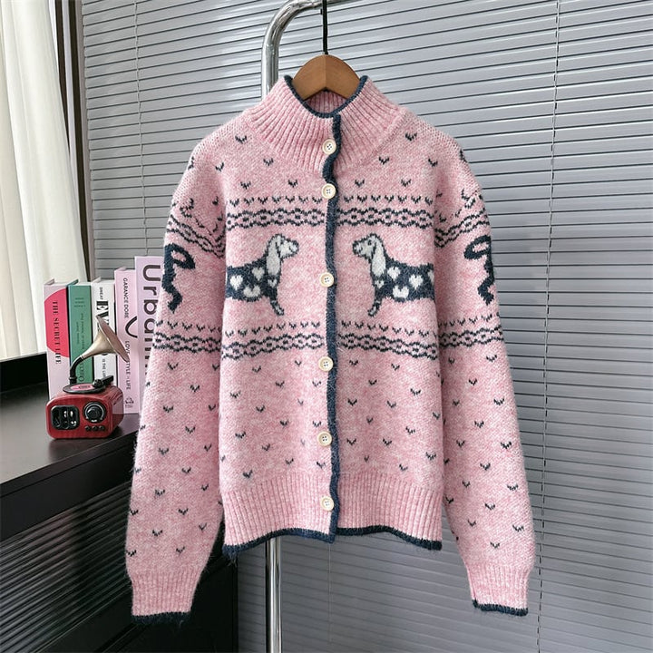 【outer】ニットカーデ　M28153