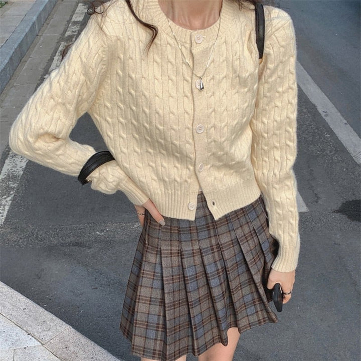 【outer】ニットカーデ　M25957