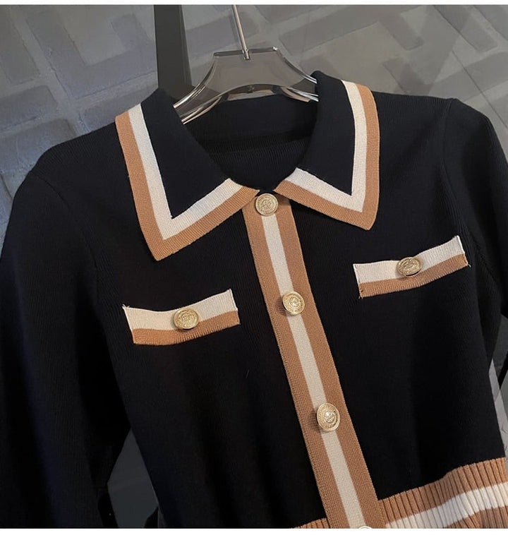 【dress】ニットワンピース　M25365