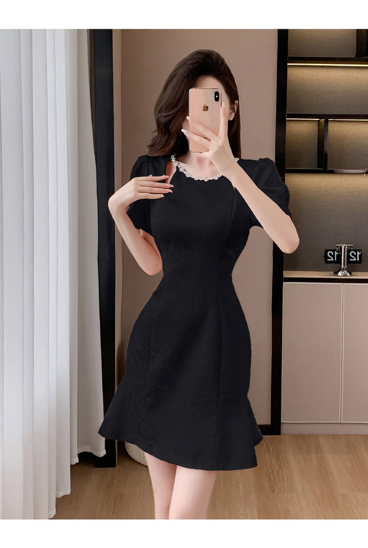 【dress】ビジューワンピース　M24453