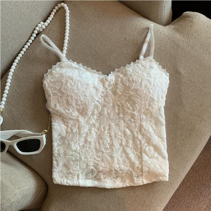 【tops】レースキャミソール　M29521