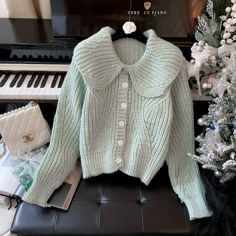 【outer】ニットカーデ　M27007