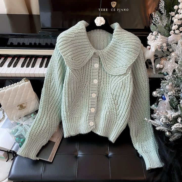 【outer】ニットカーデ　M27007