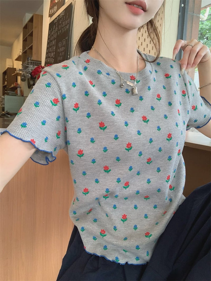 【set】Tシャツ×ワイドパンツセット　M24788