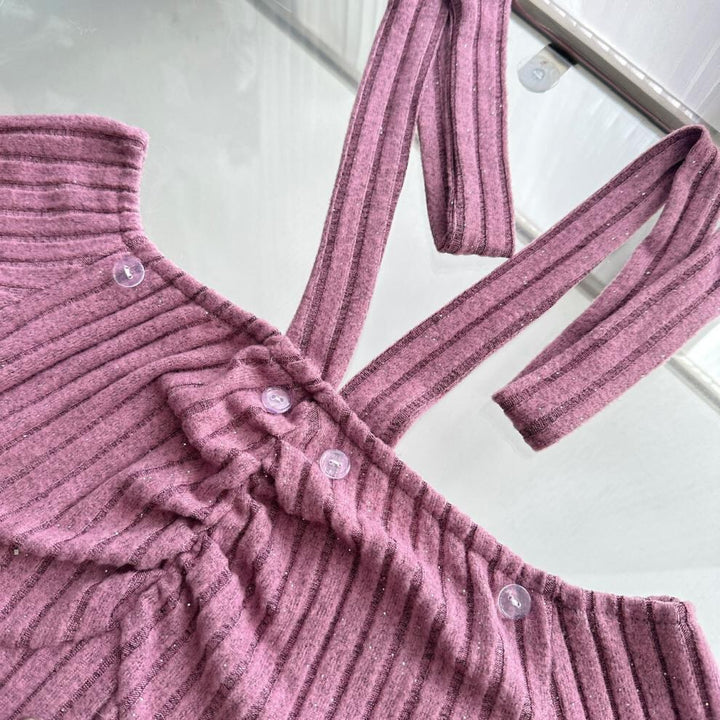 【tops】ホルターネックファーニットトップス　M27691