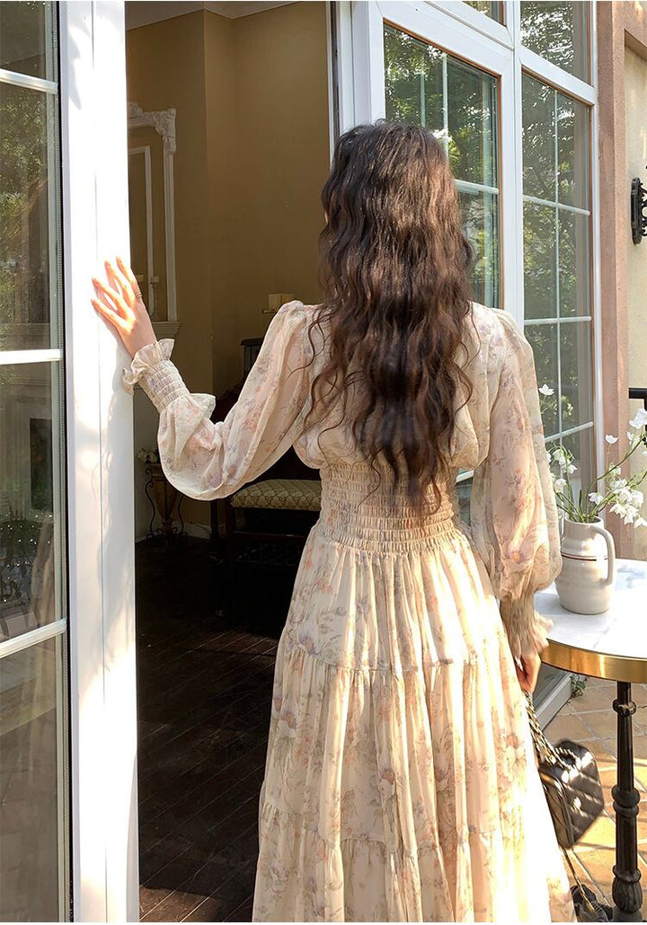 【dress】花柄ワンピース　M29733