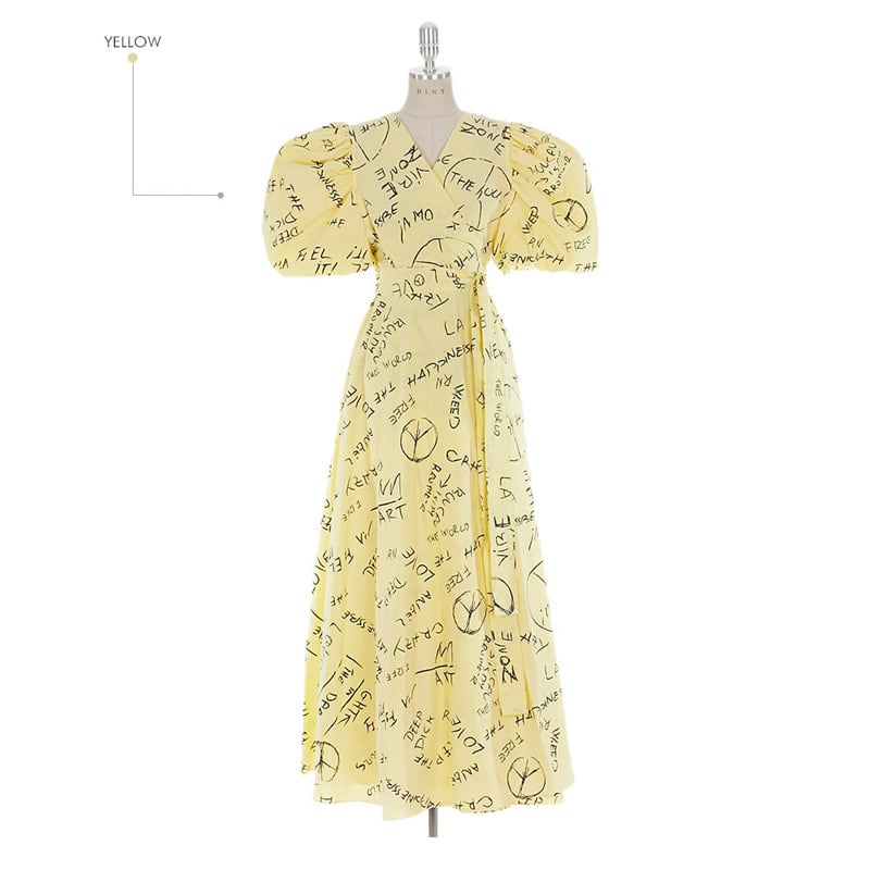 【dress】高級感 エレガントオシャレVネックデートワンピース　M17132