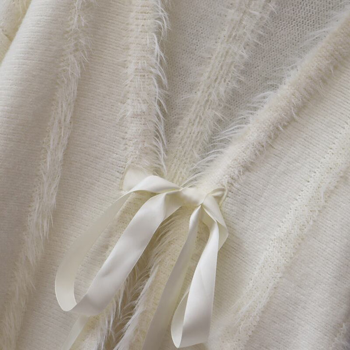 【outer】Vネックニットカーデ　M27034