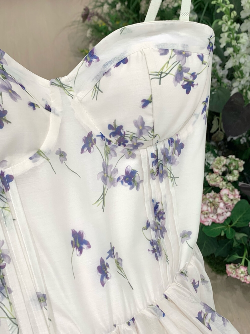 【dress】フラワープリントキャミワンピース　N3607