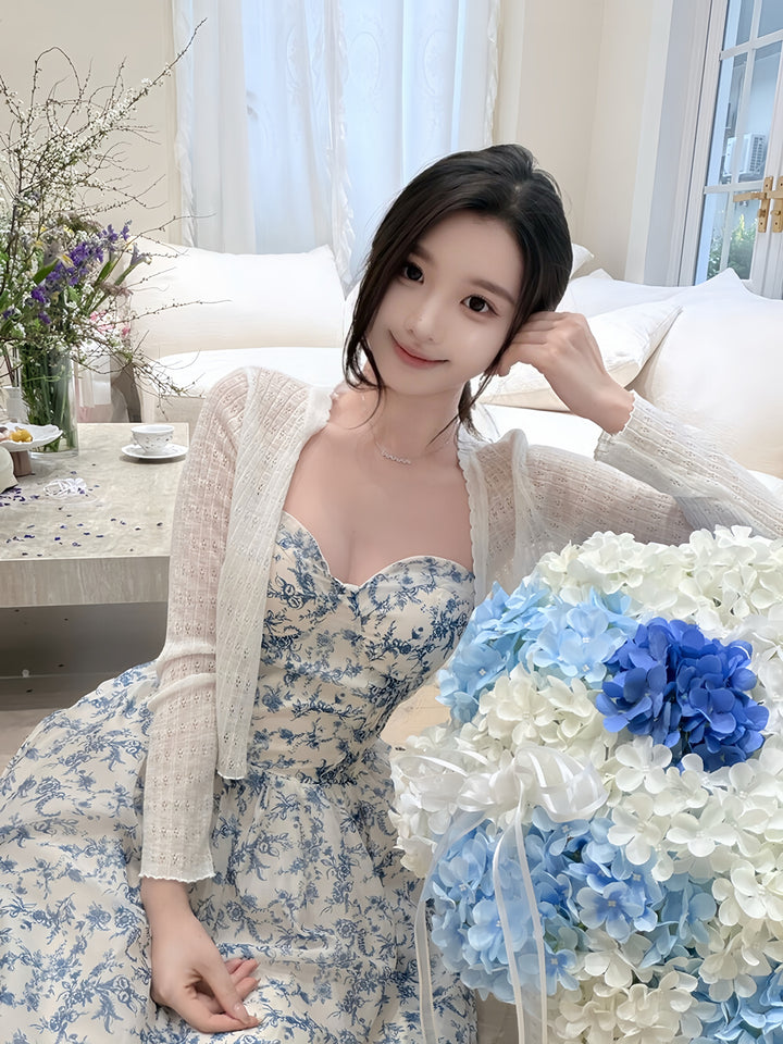 【dress】フラワープリントキャミワンピース　N3607