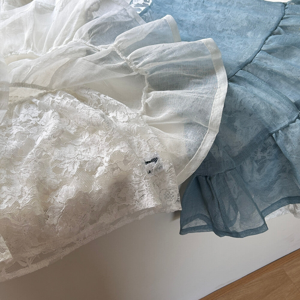 【tops】パールショルダーペプラムトップス　N3617