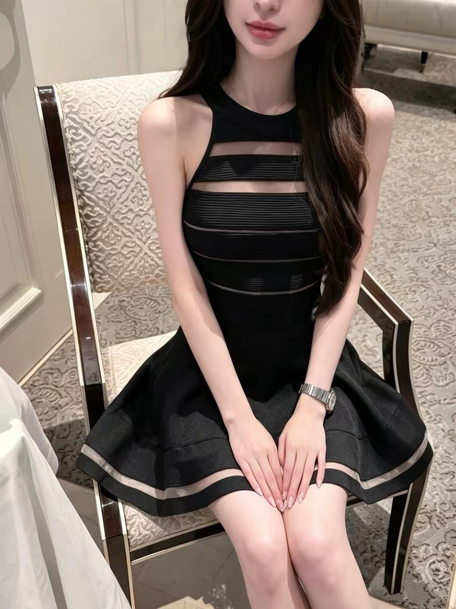 dress】シアードッキングミニワンピース N3639 – NANASTYLE
