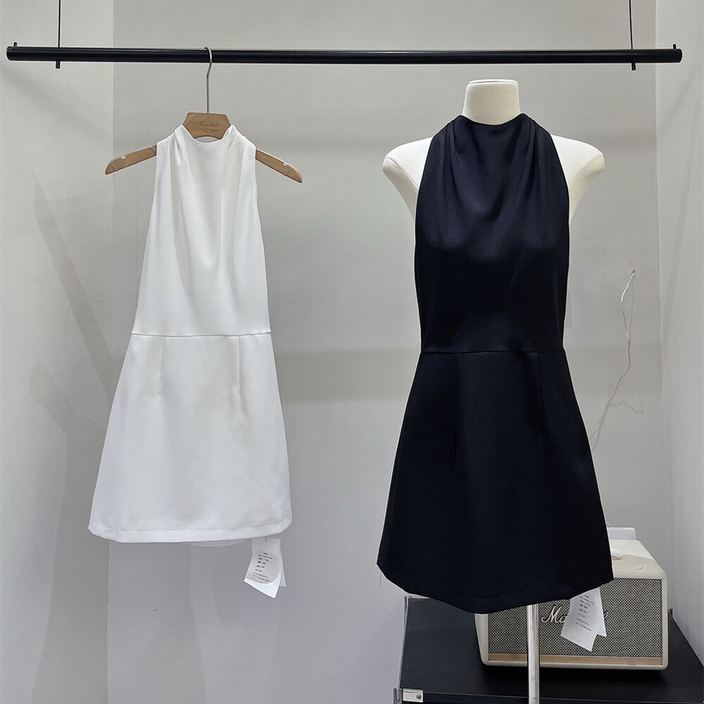 【dress】バックリボンミニワンピース　N3660