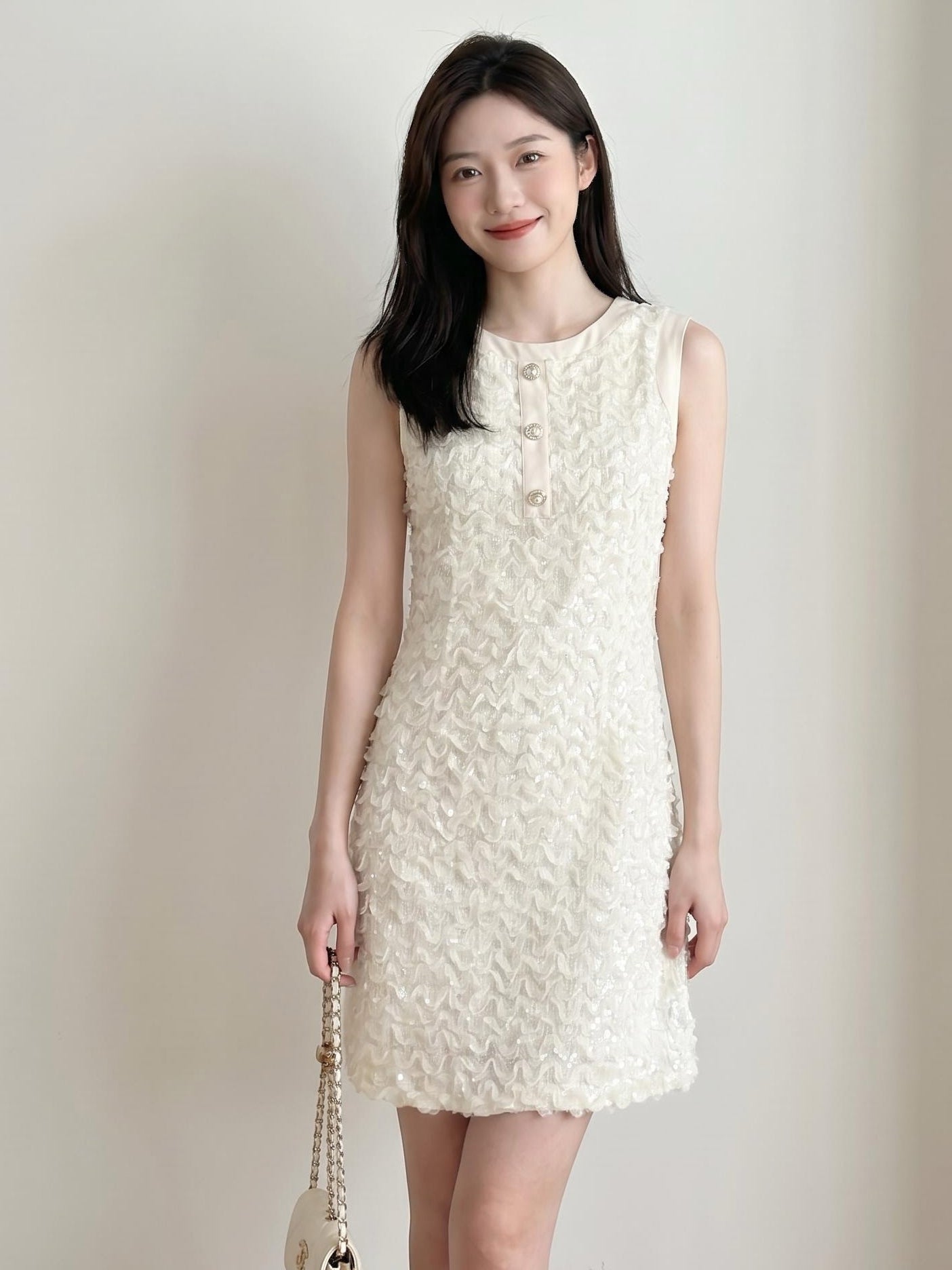 dress】ノースリーブミニワンピース Q8547 – NANASTYLE