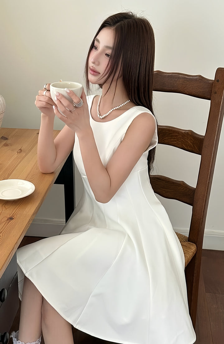 【dress】フレアミニワンピース　K0591