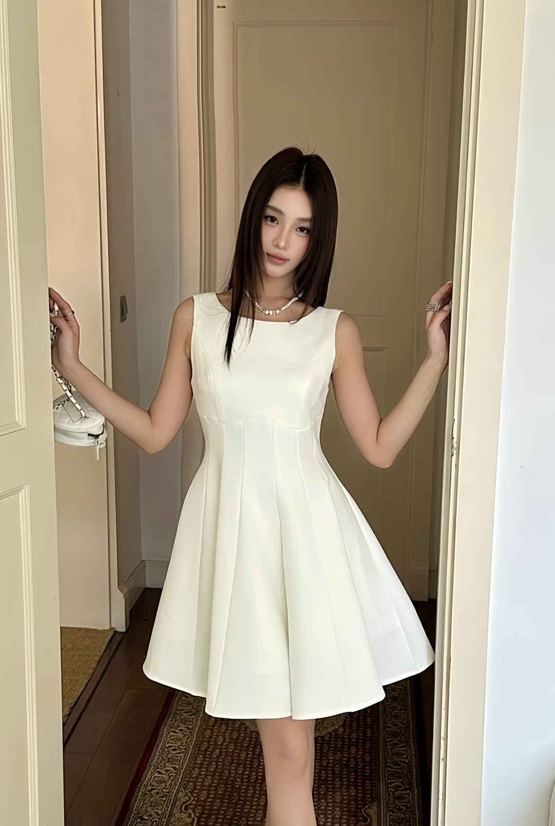 【dress】フレアミニワンピース　K0591