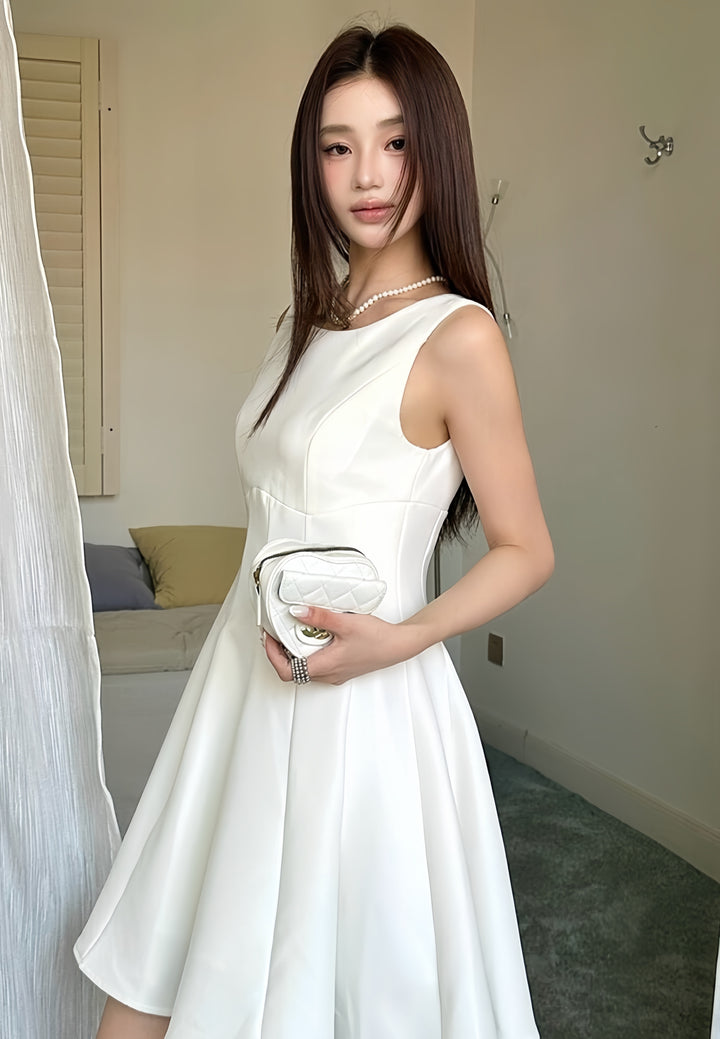 【dress】フレアミニワンピース　K0591