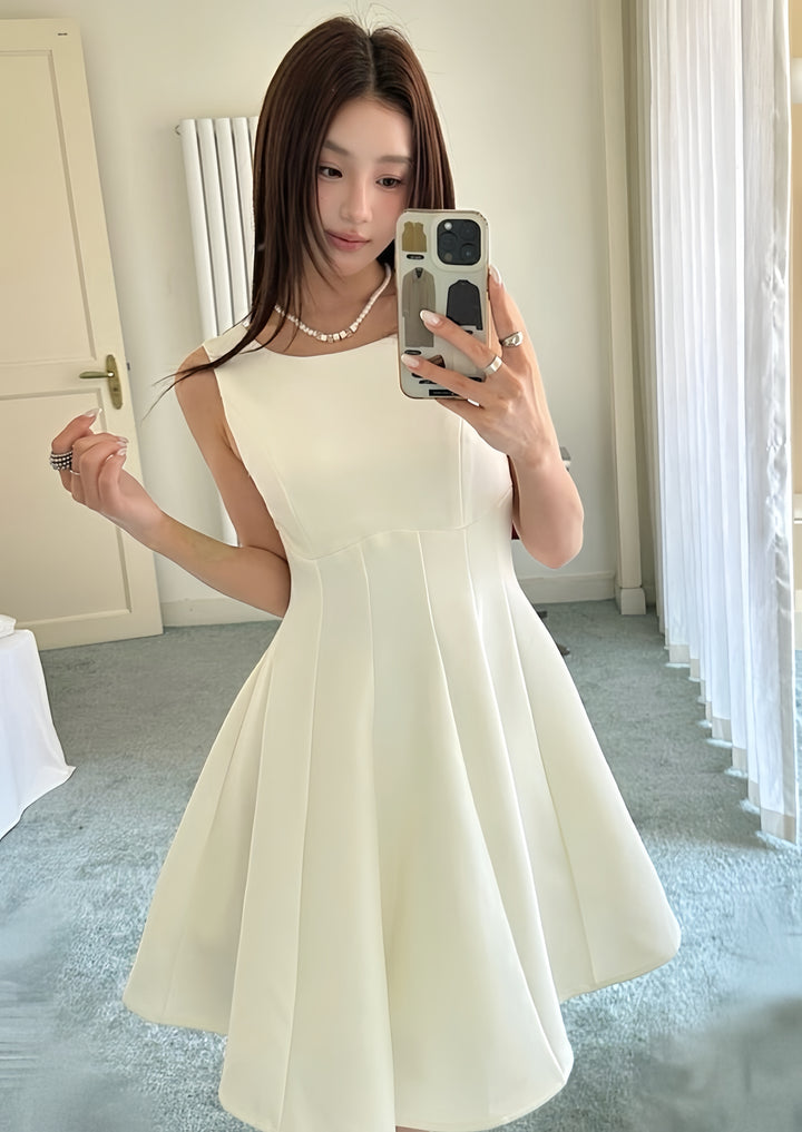 【dress】フレアミニワンピース　K0591