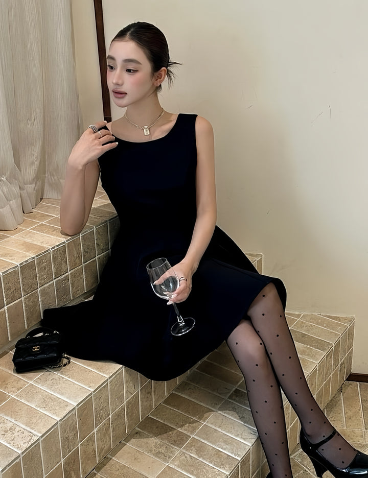 【dress】フレアミニワンピース　K0591
