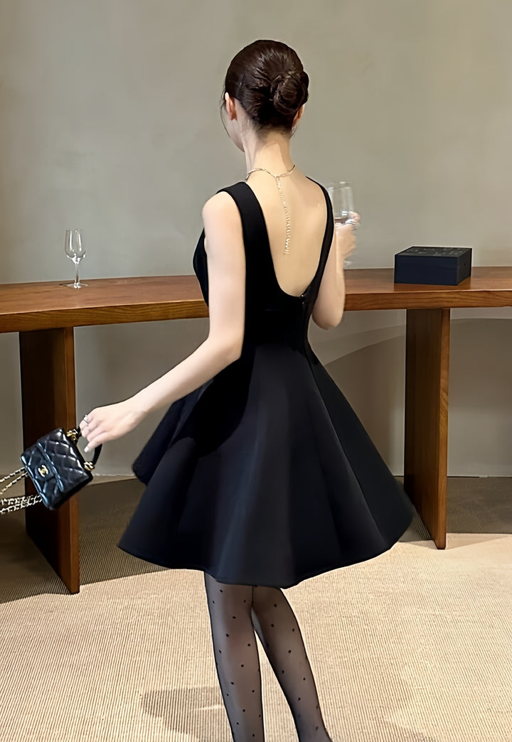 【dress】フレアミニワンピース　K0591